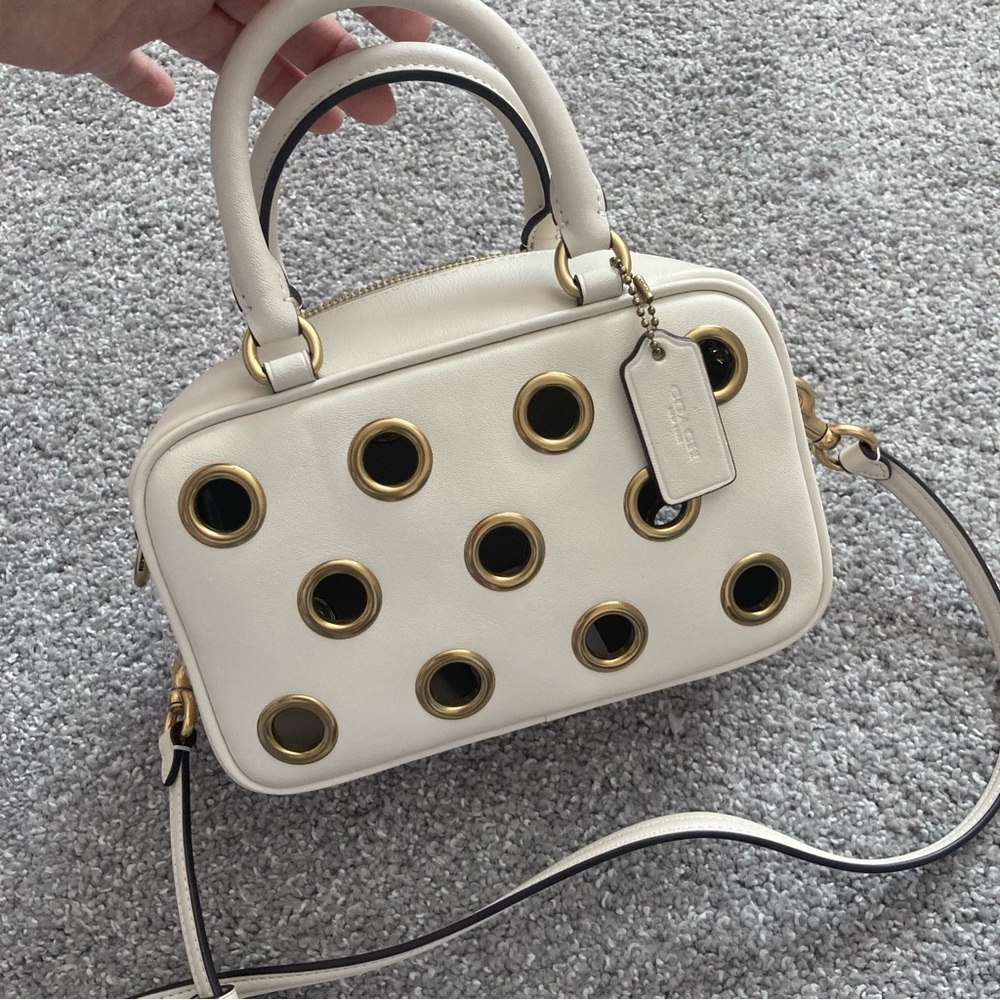 COACH Satchel Crossbody Bag With Grommets NWT